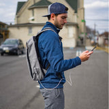 Premium Backpack Guru with USB Charging Port