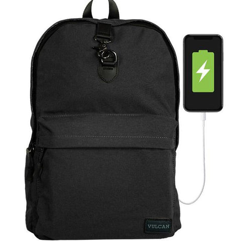 Classic Backpack with USB Charging Port