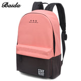 Fashion School Backpack For Children, Leisure Women,Laptop Travel Bags for Teenage Girls