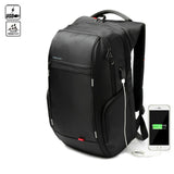 Waterproof Laptop Backpack with USB Charge Men+ Laptop Hand Bag, Interior Zipper Pocket